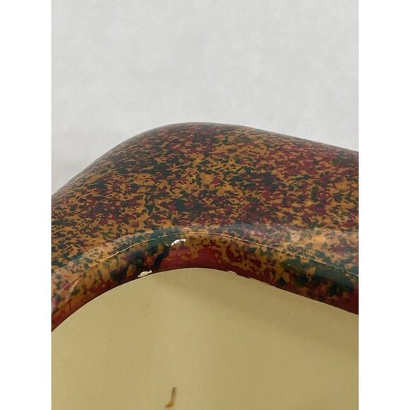 Vintage Southwestern Aztec Western Rustic Tissue Holder Ceramic Box Cover USA - Picture 9 of 13